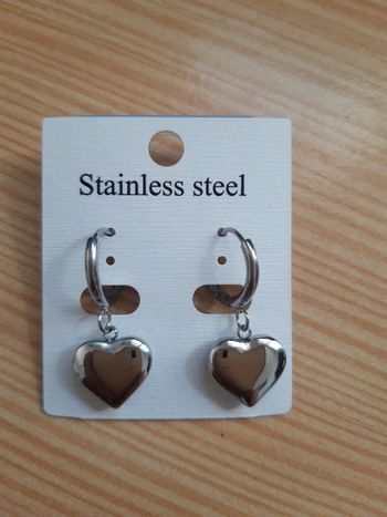 Boucles d oreilles coeur