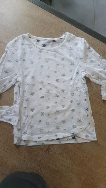 Tee shirt effet a l envers