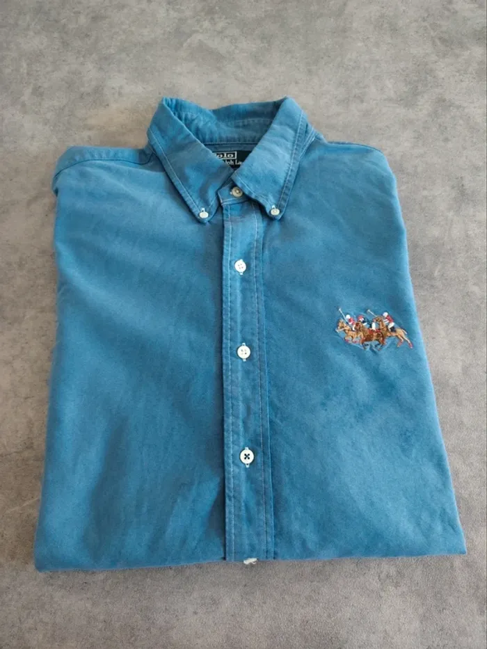 Chemise ralph Lauren triple flequillo