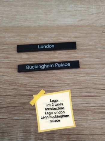 Lego lot 2 tuiles lego architecture