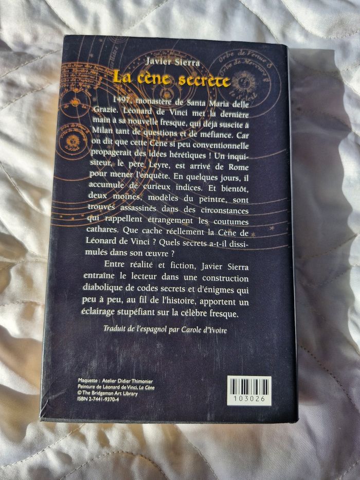 La cène secrète Format relié - photo numéro 2