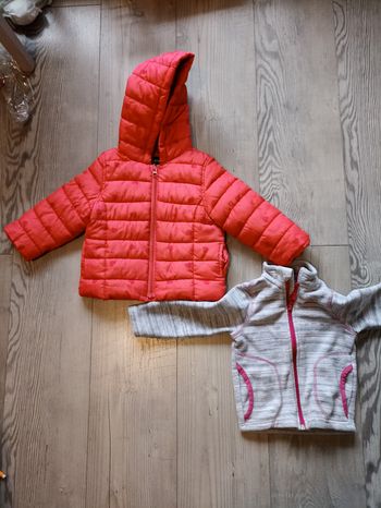 Ensemble doudoune et polaire