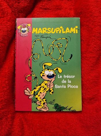 Livre marsupilami le trésor de la santal pioca