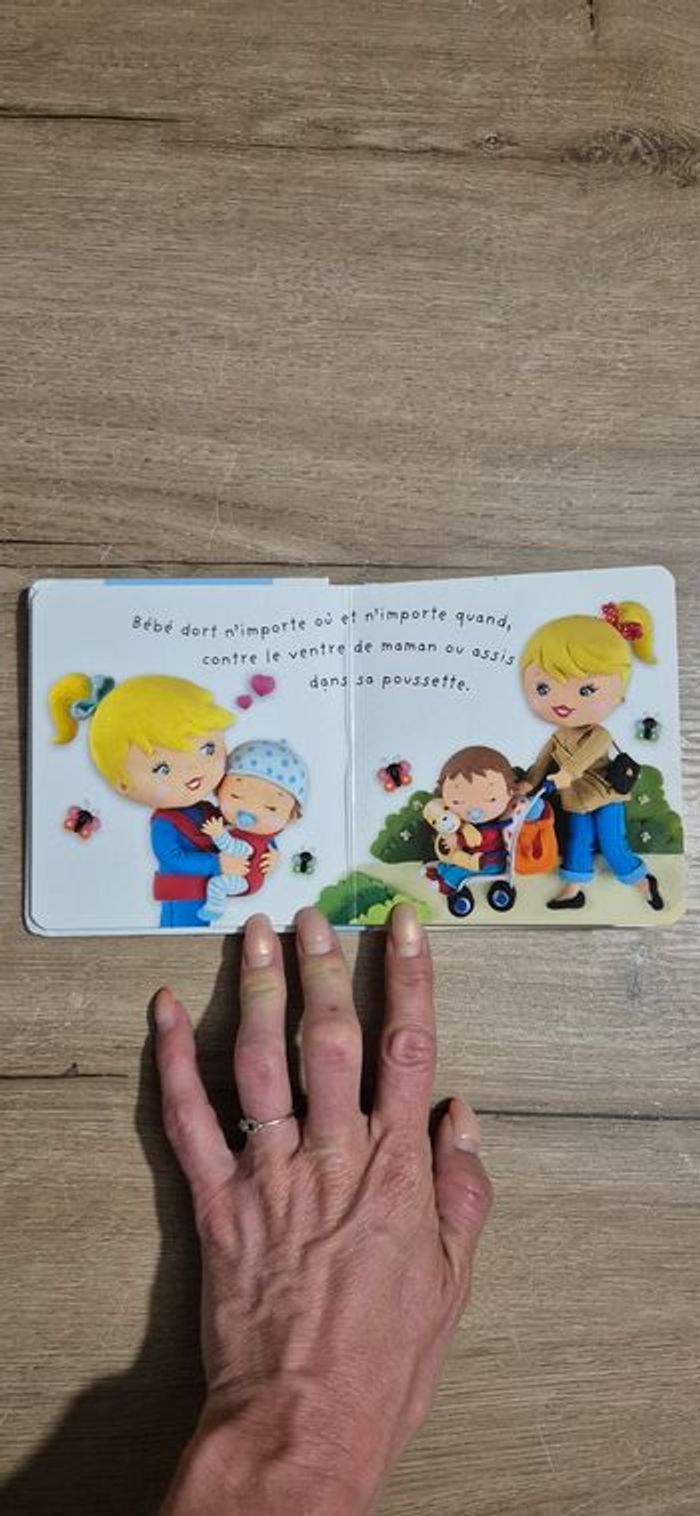Livre imagier : Bébé dort - photo numéro 3