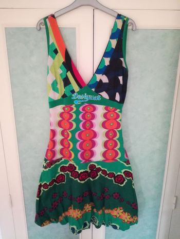 robe d'été desigual neuve colorée taille L (40)
