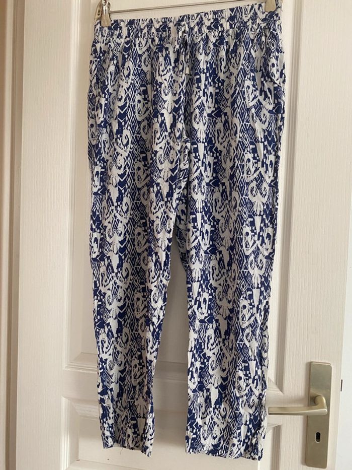 Pantalon léger bleu