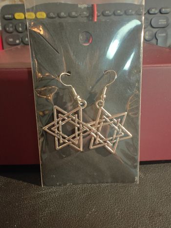 Boucles d'oreilles etoiles