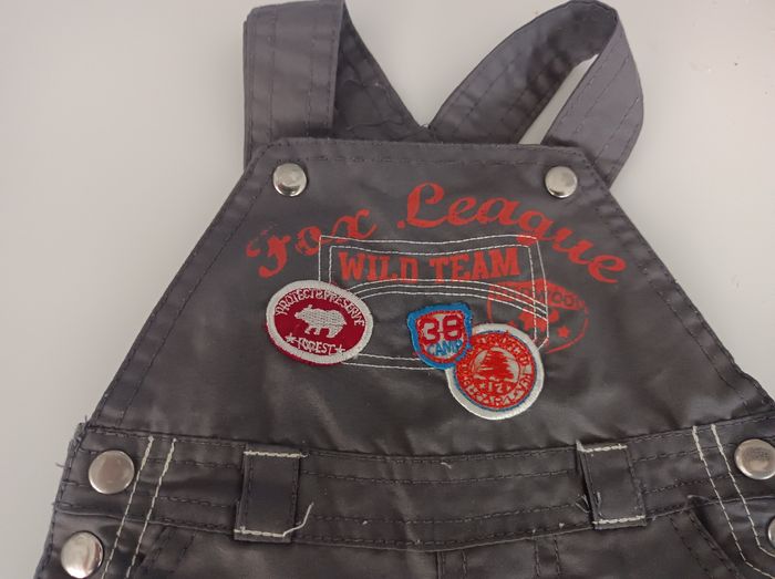 Salopette Mini gang taille 3 mois - photo numéro 5