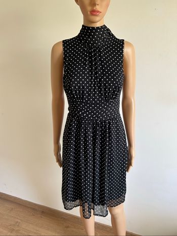 Robe noire à pois blancs Bodyflirt taille 36 jamais portée