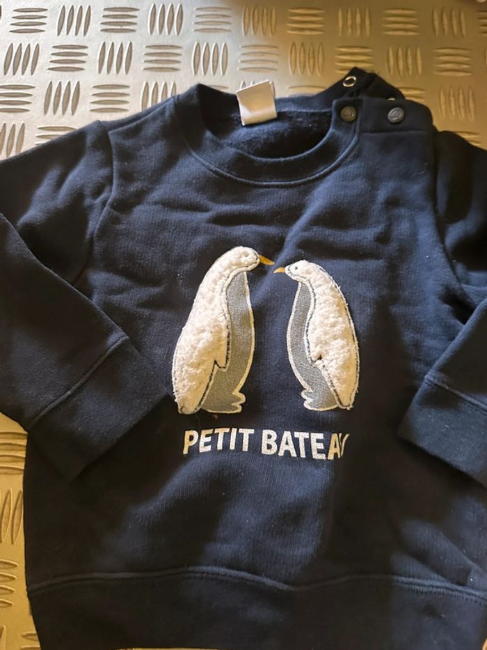Sweat petit bateau 81
