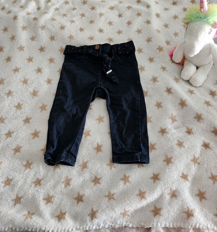 Pantalon fille 12 mois