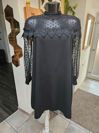 Made in Italy robe noir taille M