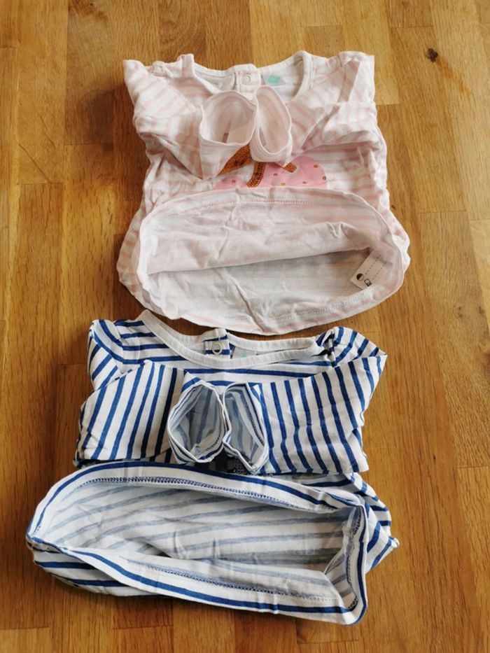 Lot 2 t shirt TEX 6 mois - photo numéro 13