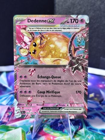 Carte pokémon neuve 🇨🇵 Dedenne EX 256/192