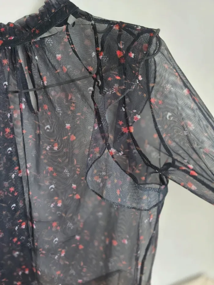 Blouse transparente nafnaf - photo numéro 3