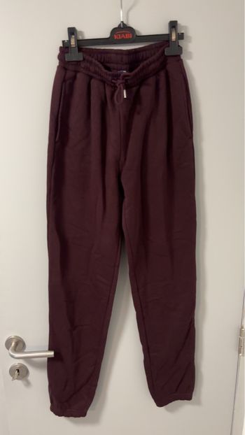 Jogging bordeaux Kiabi 