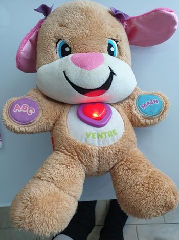 Peluche interactive + livre