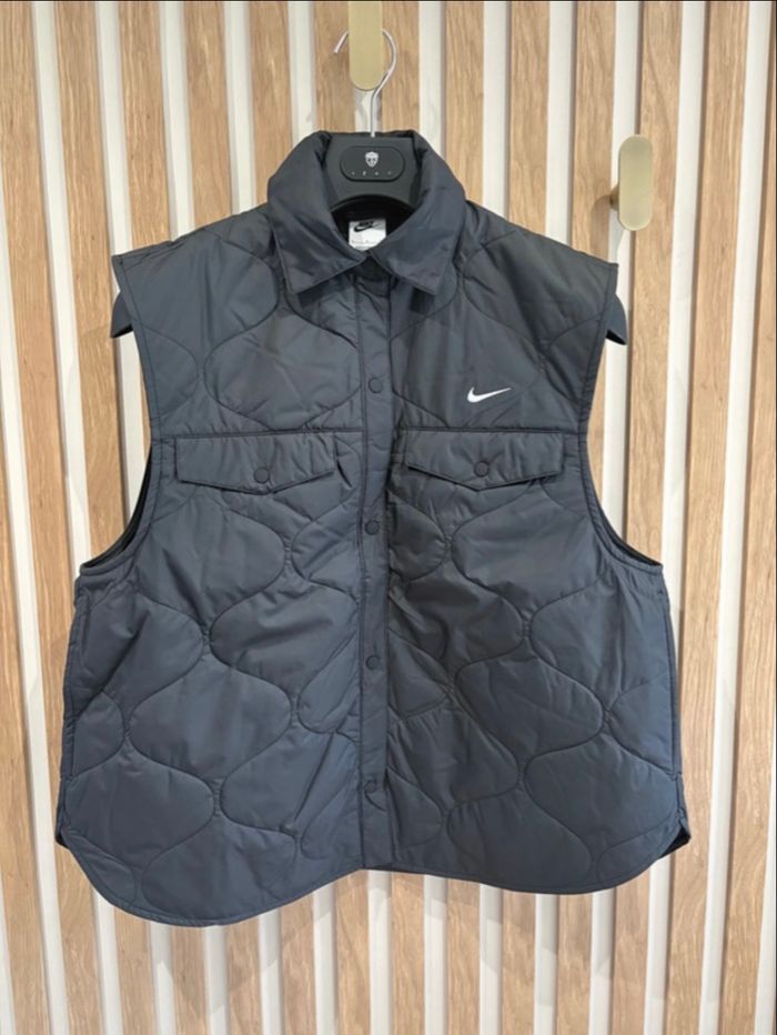 Doudoune sans manche noir Nike running essential femme taille S
