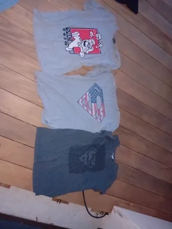 Tee shirt Mario et superman taille xl