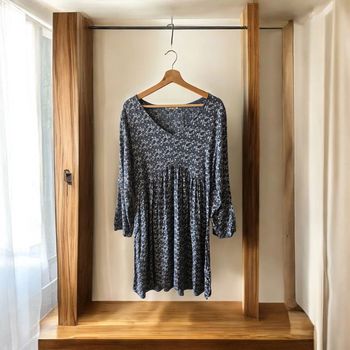 robe d'ete Made In Italy bleu taille Xl