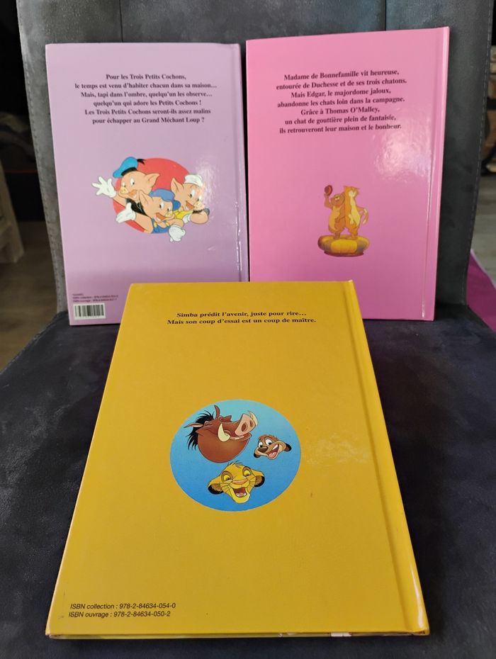 Lot de 3 livres Disney - photo numéro 2