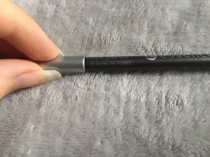 Crayon essence gris avec des nacres - photo numéro 2