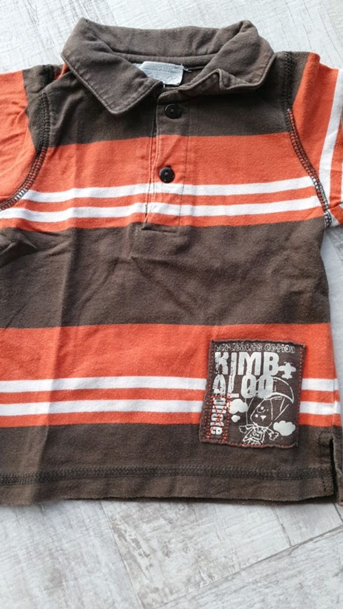 Polo manches longues Taille 6 mois - photo numéro 2