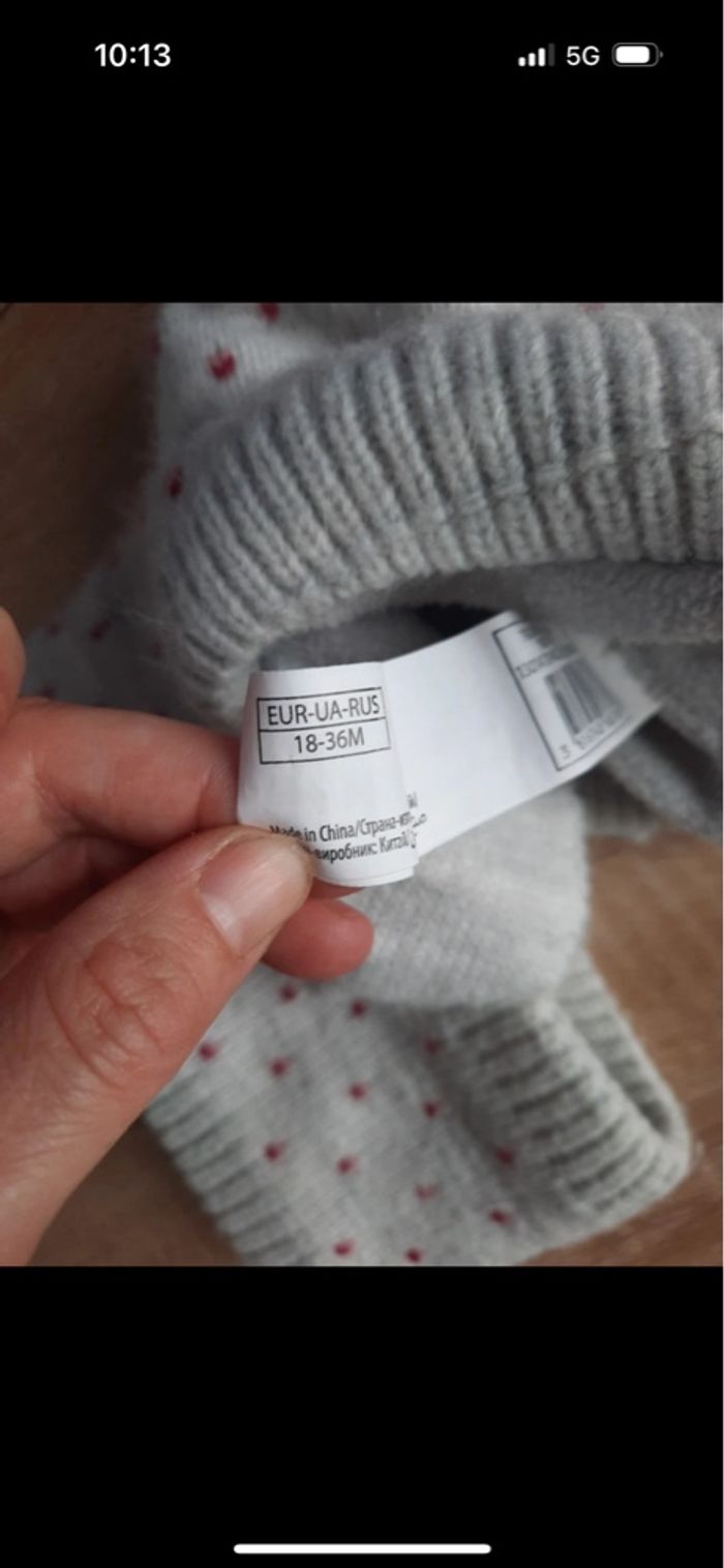 Bonnet+cache cou - photo numéro 3