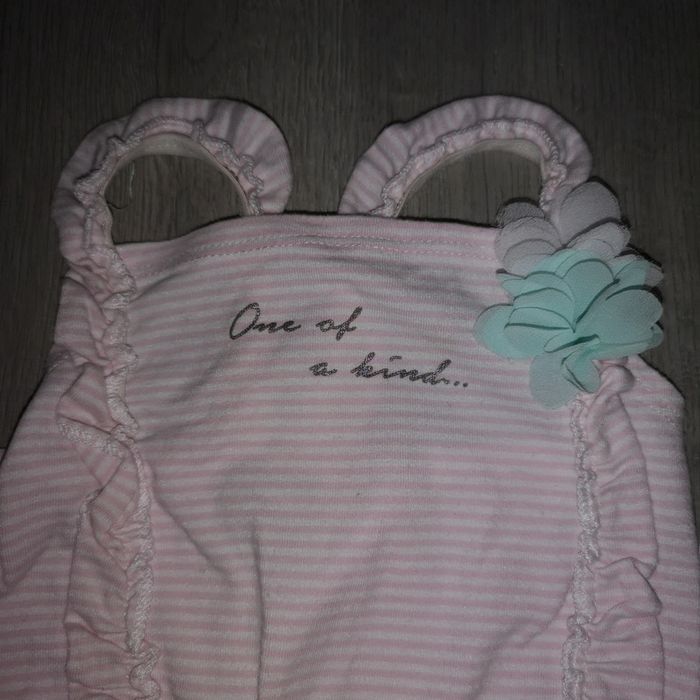 Salopette rayé rose 18 mois - photo numéro 5