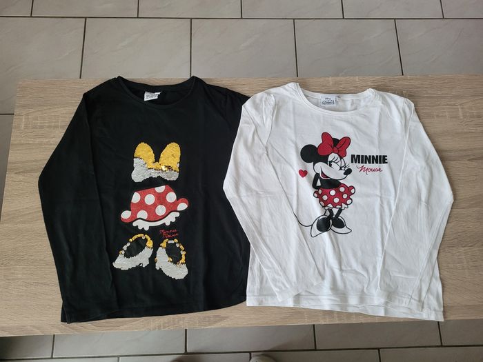 Lot de 2 tee-shirts fille en 8 ans - photo numéro 1