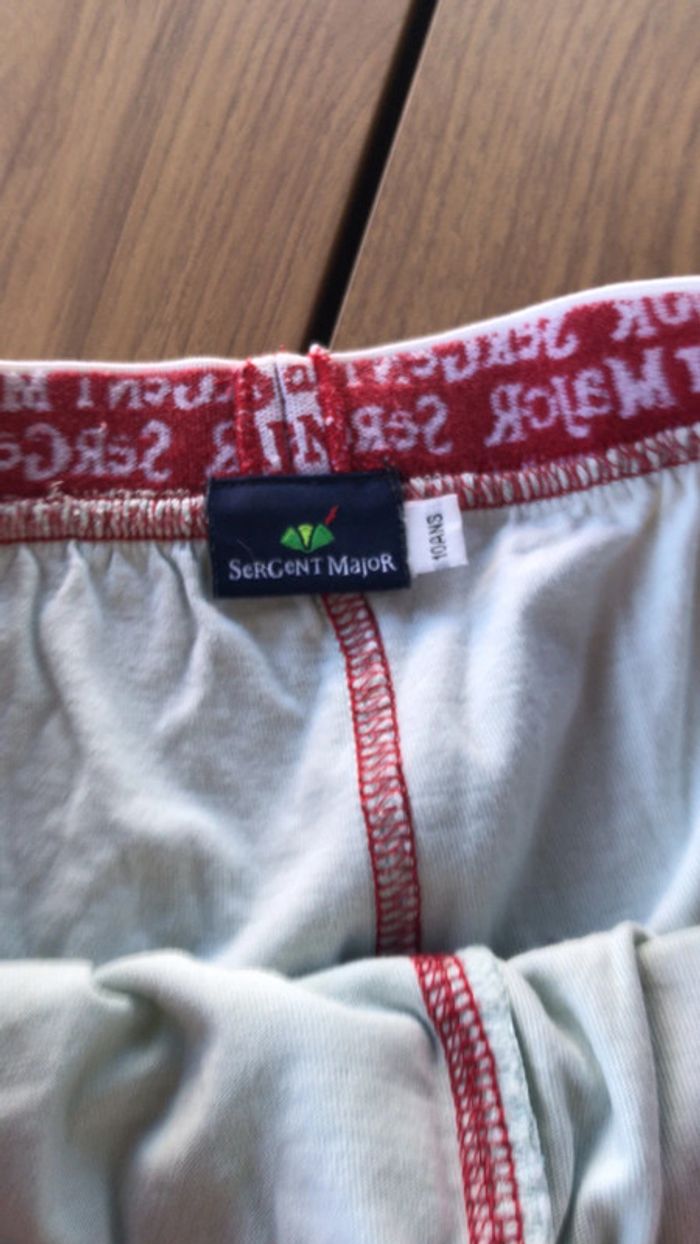 Pyjama bas sergent major taille 10 ans - photo numéro 3