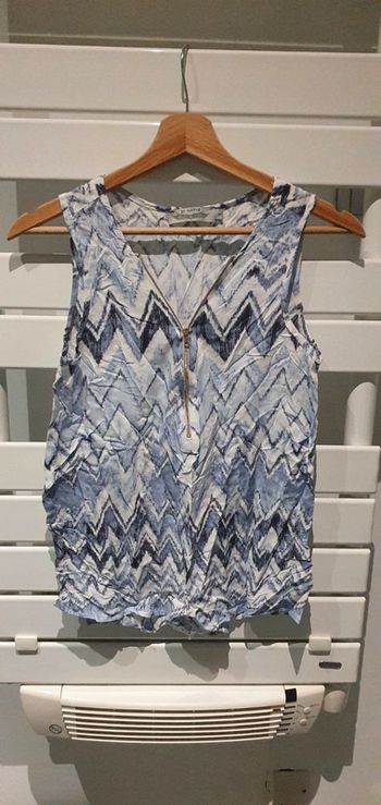 Débardeur Bleu et Blanc