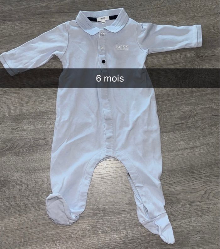 Lots pyjama 6 mois boss - photo numéro 3
