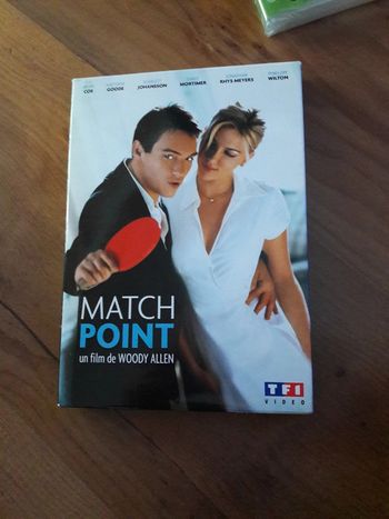 DVD match point film de Woody Allen  comme neuf
