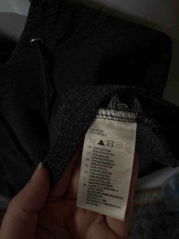 Sweat à capuche ample gris foncé - photo numéro 13