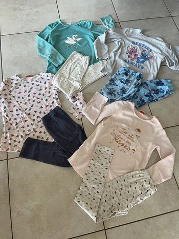 Lot de pyjamas 10 ans