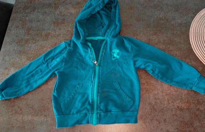 Gilet zippé à capuche garçon 5/6 ans