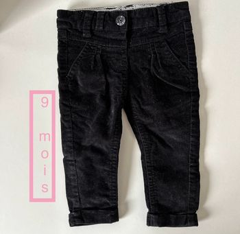 Pantalon tape à l œil 9 mois