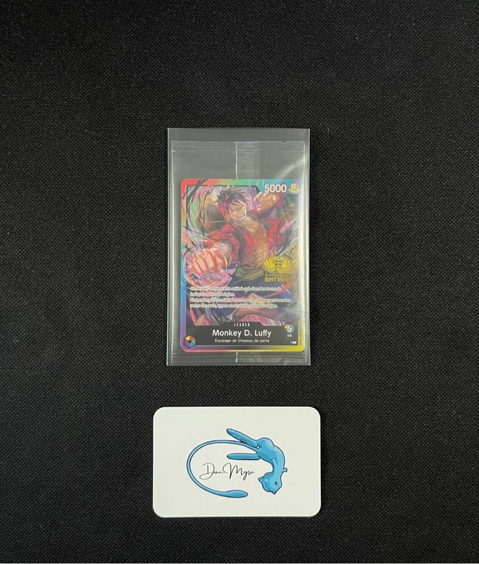 One Piece Card Game Promo Leader Monkey D. Luffy : 15€