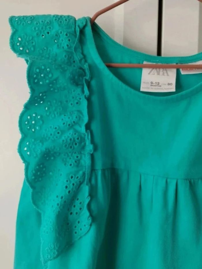 T-shirt turquoise - photo numéro 4