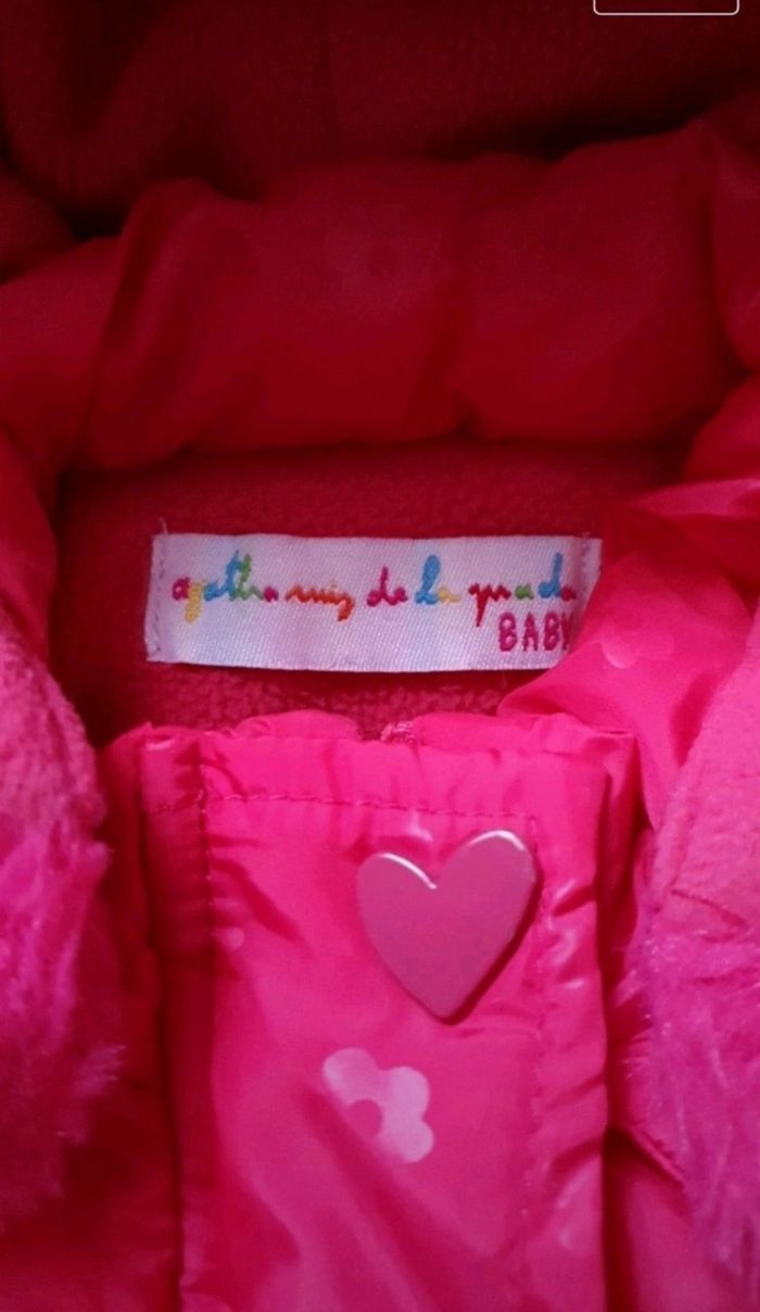 Doudoune agatha ruiz de la prada 24 mois - photo numéro 2