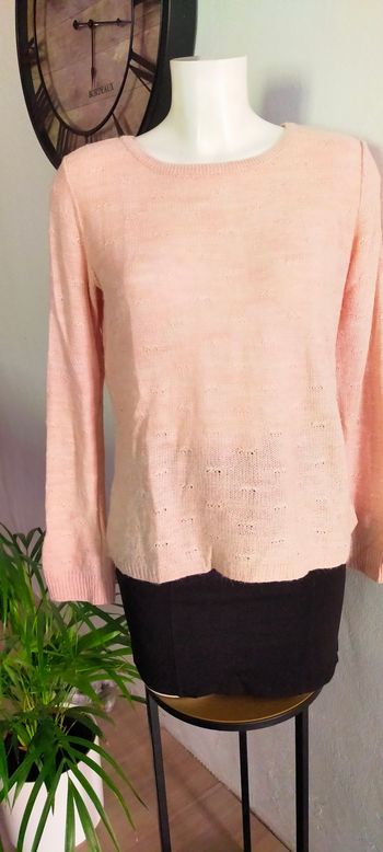 Pull  fendu avec voile