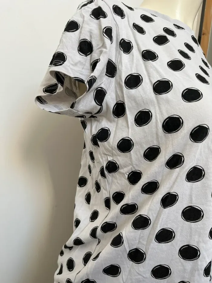 Tee shirt à pois - photo numéro 2