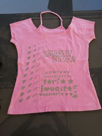 tee shirt rose kiabi L