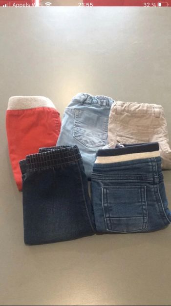 5 pantalons 3 mois