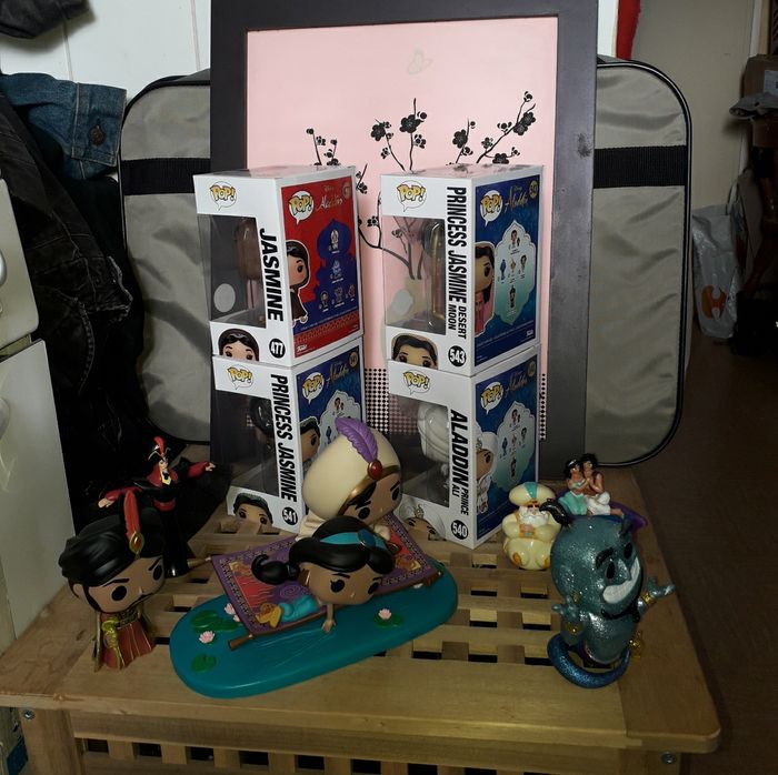 Lot de Funko Pop Aladdin Princess Jasmine Genie Jafar - photo numéro 3