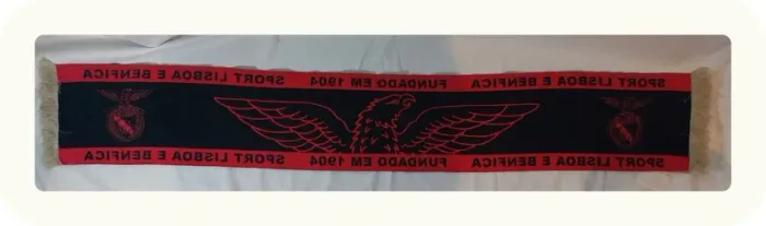 Écharpe Football Benfica - photo numéro 3