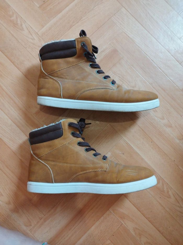 Chaussures montantes homme camel 44 - photo numéro 3