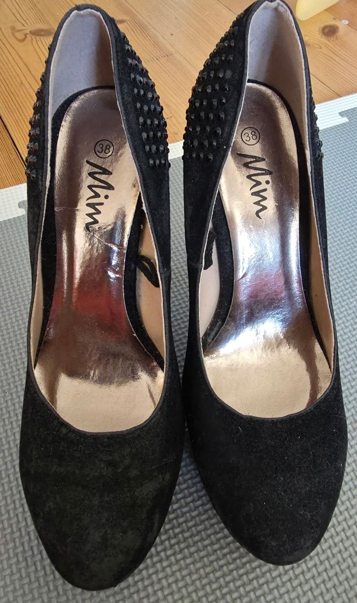 Talons noir 38