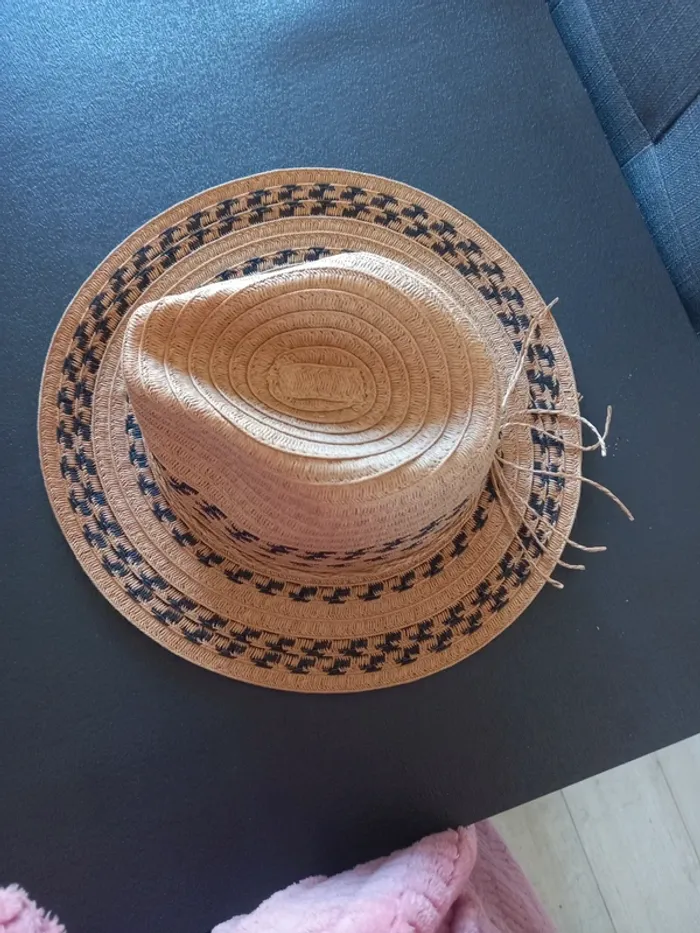 Chapeau imitation paille synthétique - photo numéro 4